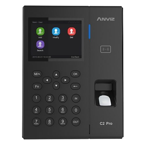 PoE Time & Attendance and Access control - C2PRO-MF-POE