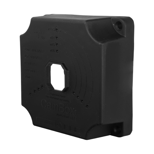Junction box for dome and bullet cameras - CBOX-NX1-1118-B