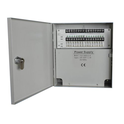 CTD-165 - Power supply in metal enclosure. 16…