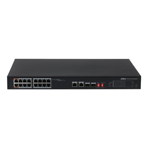 PFS3218-16ET-135 - Dahua L2 unmanageable PoE switch. 1…
