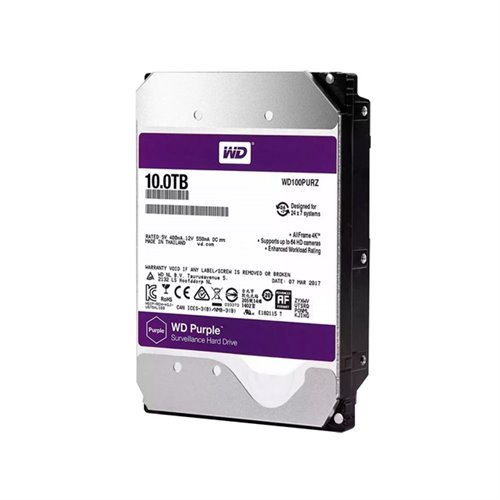WD100PURX-78 - Western Digital® Purple HDD. 10 TB.…