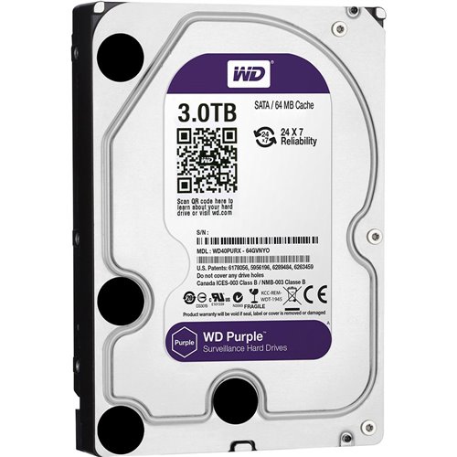 WD30PURX - Western Digital® Purple HDD. 3 TB.…