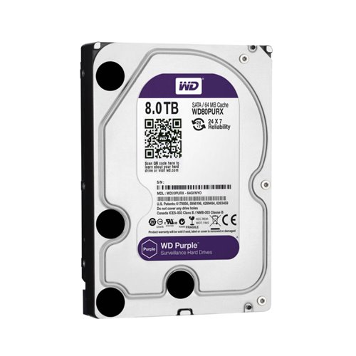 WD80PURX - Western Digital® Purple hard drive.…