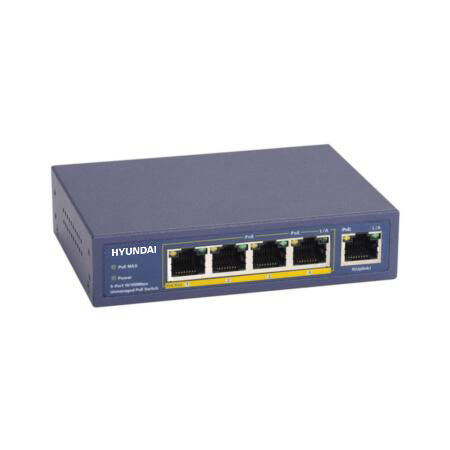 HYU-262 - 4 port unmanageable PoE switch 10/1…