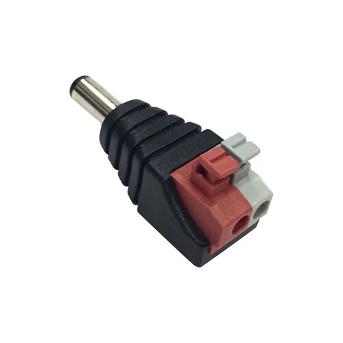 HYU-347 - DC connector (male) with insertion…