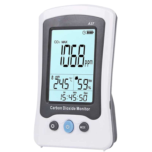 Temperature and humidity meter from CO2, - MT-CO2-A37