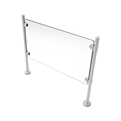 Stainless steel glass fence - TS-HANDRAIL-G120