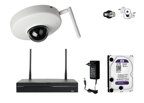Pan and Tilt IP camera - KIT1-XS-IPPT050SW-2W
