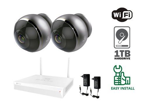 Ezviz 3 MP Wifi Camera - KIT2-EZ-C6P