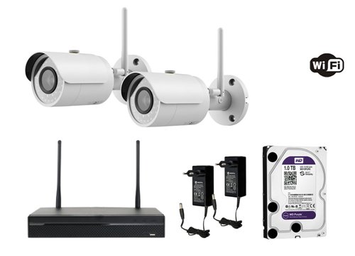 3 Megapixel IP Wifi camera - KIT2-XS-IPCV026-3W-0360
