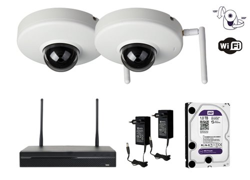 Pan and Tilt IP camera - KIT2-XS-IPPT050SW-2W