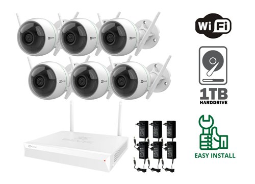 Ezviz 2 MP Wifi Camera - KIT6-EZ-C3WN