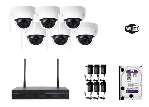 X-Security IP 3 Megapixel Camera - KIT6-XS-IPDM843-3W-0360