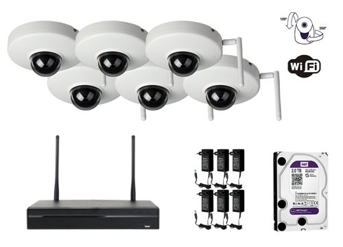 Pan and Tilt IP camera - KIT6-XS-IPPT050SW-2W