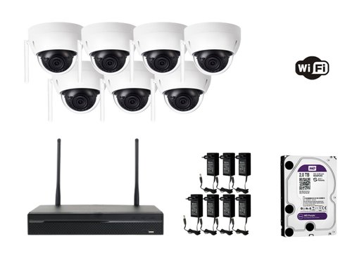 X-Security IP 3 Megapixel Camera - KIT7-XS-IPDM843-3W