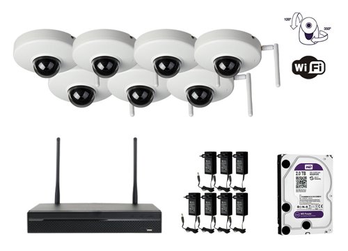 Pan and Tilt IP camera - KIT7-XS-IPPT050SW-2W