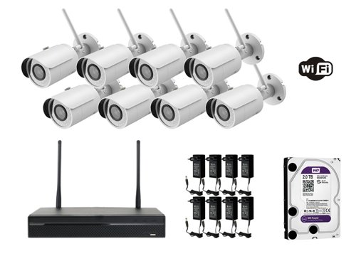 2 Megapixel ECO Range IP Camera - KIT8-XS-IPCV026H-2EW